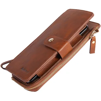 

Mens Clutch Bag Long Wallet Multi-function Creative Hand Clutch Bag Purse Mobile Phone Card Package