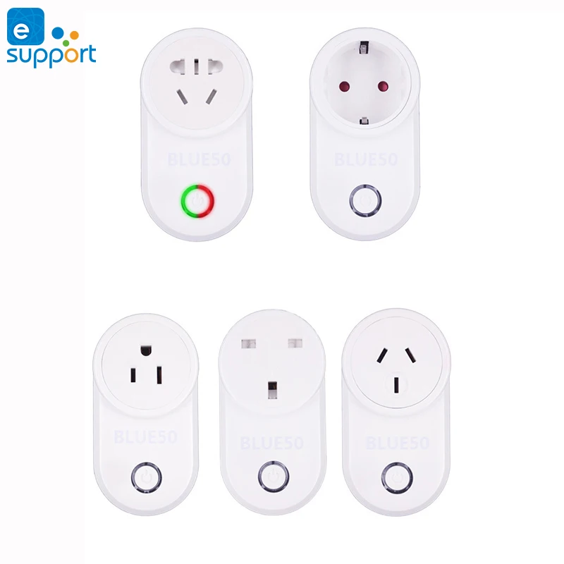 

eWeLink Wifi Smart Socket Smart Plug EU FR Uk US AU Israel Italy Chile Outlet 10A Works With Alexa Google Home Mini IFTTT