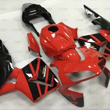 CBR 600 RR 2003-2004 Обтекатели CBR 600 RR 04 обтекатель Наборы CBR600 RR 2003 набор черно-красных корпусных деталей