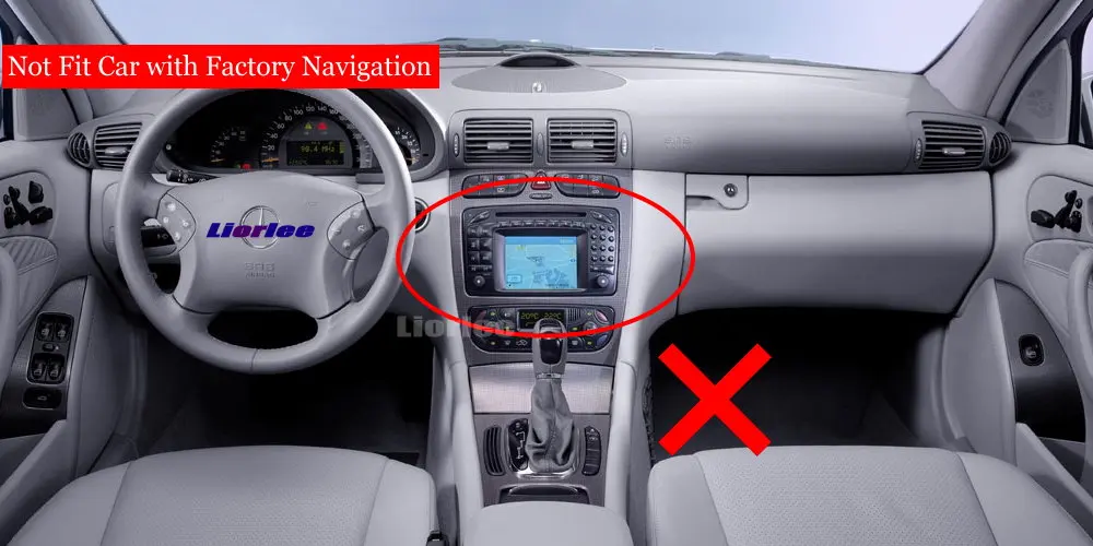 Top Car Radio DVD Player GPS Navigation For Mercedes Benz C Class  Android HD Displayer System Audio Video Stereo In Dash Head Unit 5
