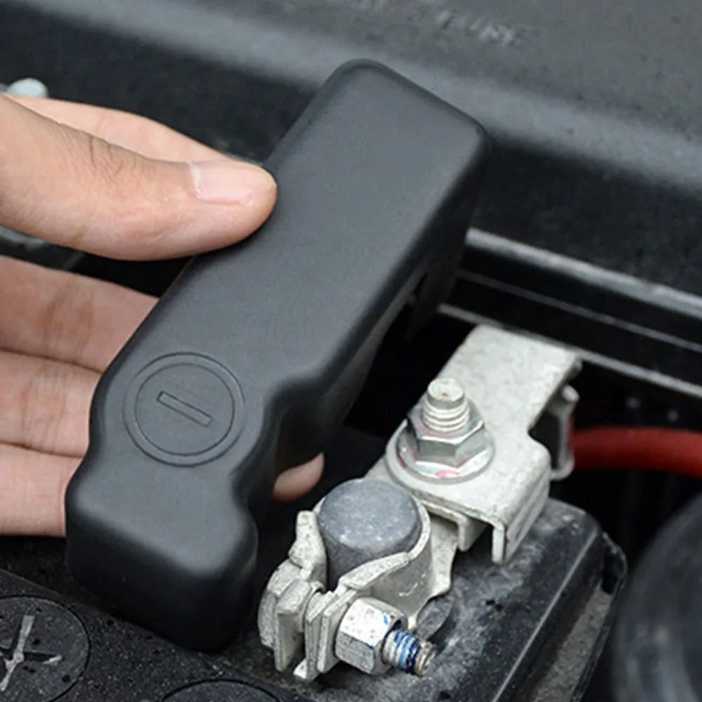 Car Battery Protection Cover Abs Battery Negative Protective Car Cover