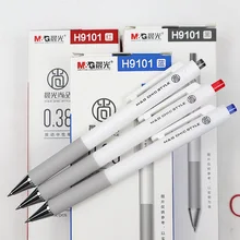 Гелевая ручка M& G, 3 шт., 0,38 мм, офисные принадлежности, канцелярские гелевые ручки для студентов, черные, красные, синие, гелевые ручки высокого качества