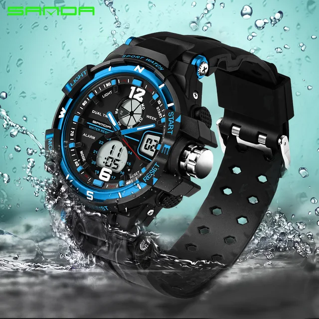 2018 Sale New Sanda Digital Led Watches Military Cool Car Lovers Sport Big Dial 2018 Sale New Sanda Digital Led Watches Military Cool Car Lovers Sport Big Dial