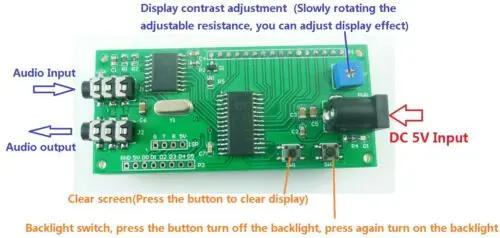 dtmf decodificador com display lcd mt8870 modulo 03