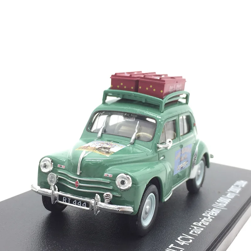 

1:43 Alloy 4CV Raid Paris Pekin 16.000km 2007-2008 Die Cast Model Toy Cars Limited Edition Metal Collection Toys Car
