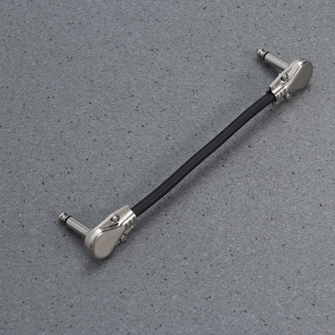 New Recommend 1 Pcs 30cm Electric Guitar Monoblock Effect Cable Guitar Pedal Patch Cable Flat Head Connector- Silver New Recommend 1 Pcs 30cm Electric Guitar Monoblock Effect Cable Guitar Pedal Patch Cable Flat Head Connector- Silver