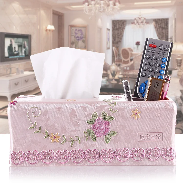 

Fashion tissue box multifunctional pumping paper storage box desktop remote control storage box tissue box resin