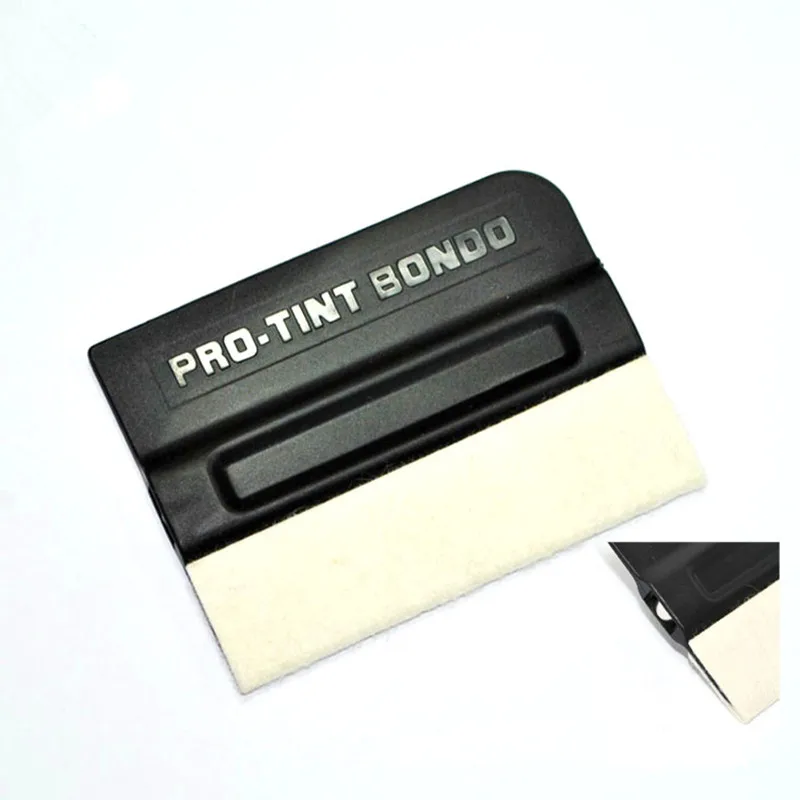 Pro Tint Bondo Squeegee Suede Edge holder Decal Sticker Vinyl