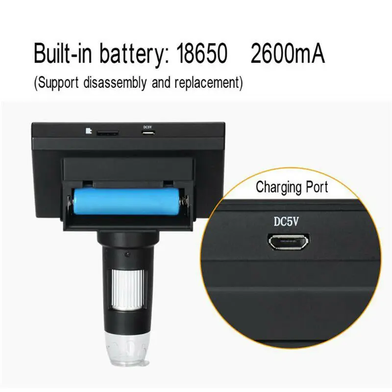  1000x20 megapixel Digitale Elektronische Mikroskop 43 