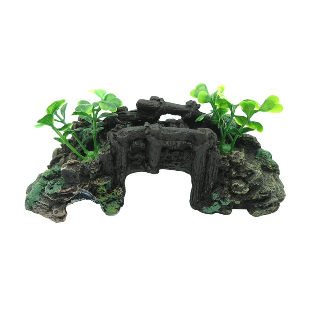 

Creative Miniature Landscape Outdoor Bridge Stone Arch Resin Miniatures Bridge Micro Bridge Ornament for Garden Home Yard A30