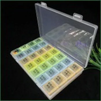 

by ems or dhl 200pcs Foldable Pill Box Mini Container Drug Tablet Storage Travel Case Holder 7 days