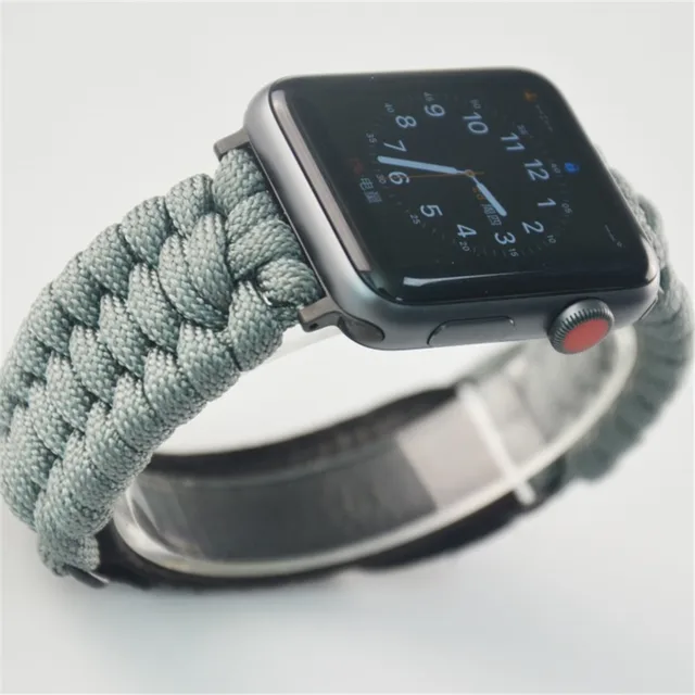 FOLOME Nylon Braided Bands 38/42mm Colorful Rope iWatch Series 3/2/1 Wristband Handmade Weave 
