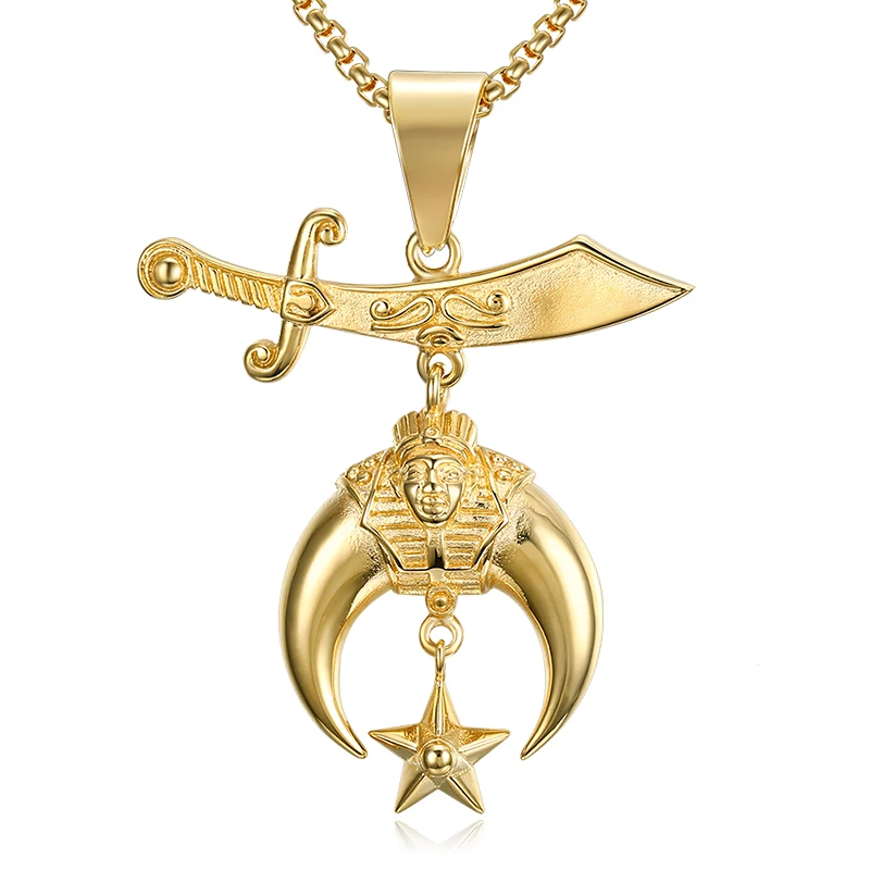 masonic shriner pendants necklaces  (1)