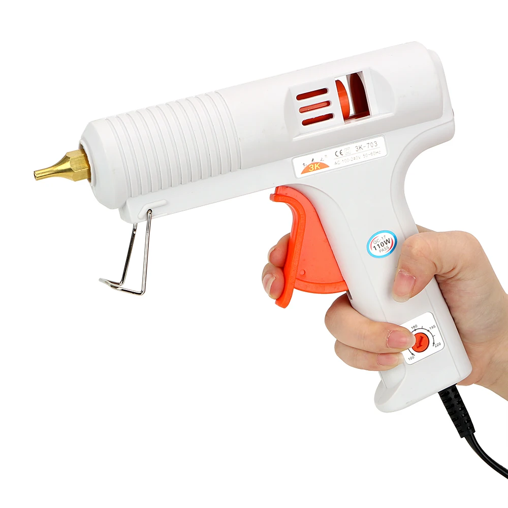 NICEYARD Hot Melt Glue Gun Temperature Adjustable Rapid Heating Up Muzzle Diameter 11mm Constant Temperature Craft Repair Tool