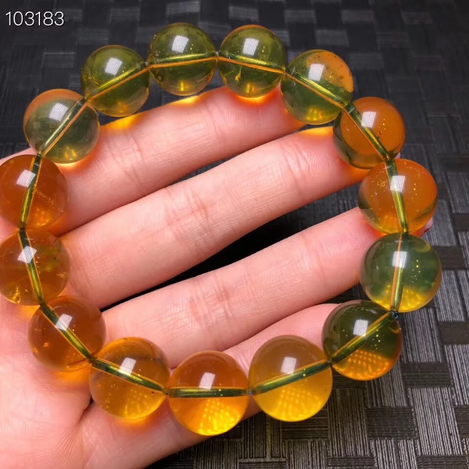 Natural Blue Amber Bracelets (6)