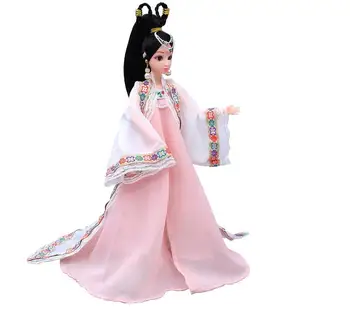 

NK One Set Moroccan dress Princess Doll Sinicism Dress Kimono Gown classical Clothing For Barbie Doll Children Kids Gift JJ