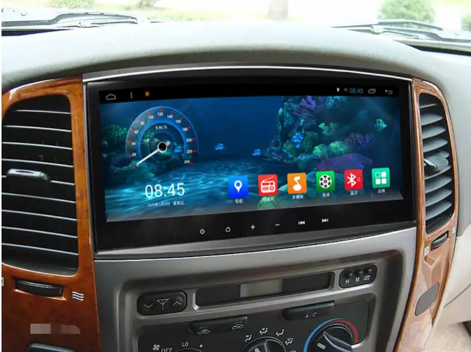 IPS 2G ОЗУ 10 25 &quotAndroid 7 1 автомобильная аудиосистема Для Toyota Landcruiser Land Cruiser 100 GX 2005