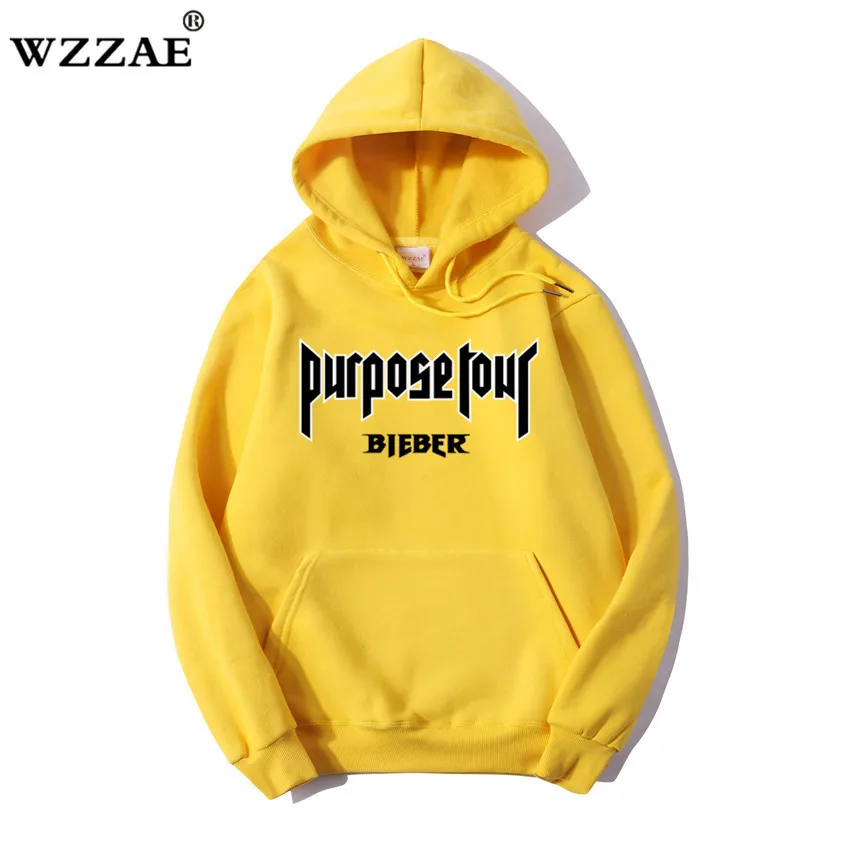 2018 Justin Bieber Purpose Tour Hoodies Poleron Hombre Fashion
Streetwear Sweatshirt Pullover Men Women Hoodie Sweat Mens Hoodie