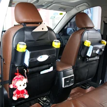 auto New car seat storage bag Hanging bags car seat back bag Car child safety seat car steat back bag Multifunction storage box new car fold dining rack seat storage bag hanging bags car seat back bag car multifunction vehicle storage box freeshipping