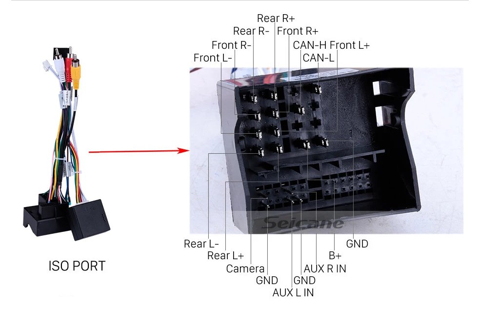 Seicane Android 8,1 " стерео Мультимедиа плеер для peugeot 307 2007 2008 2009 2010 2012 2013 авто радио gps навигации 3g