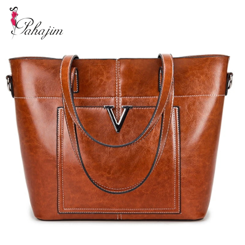 

Pahajim New Leather Tote Bag Women Handbags Designer Large Capacity Shoulder Bags Lady Purses Crossbody Bag Bolsas