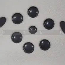 Черные клавиши для саксофона 1 комплект = 9 шт