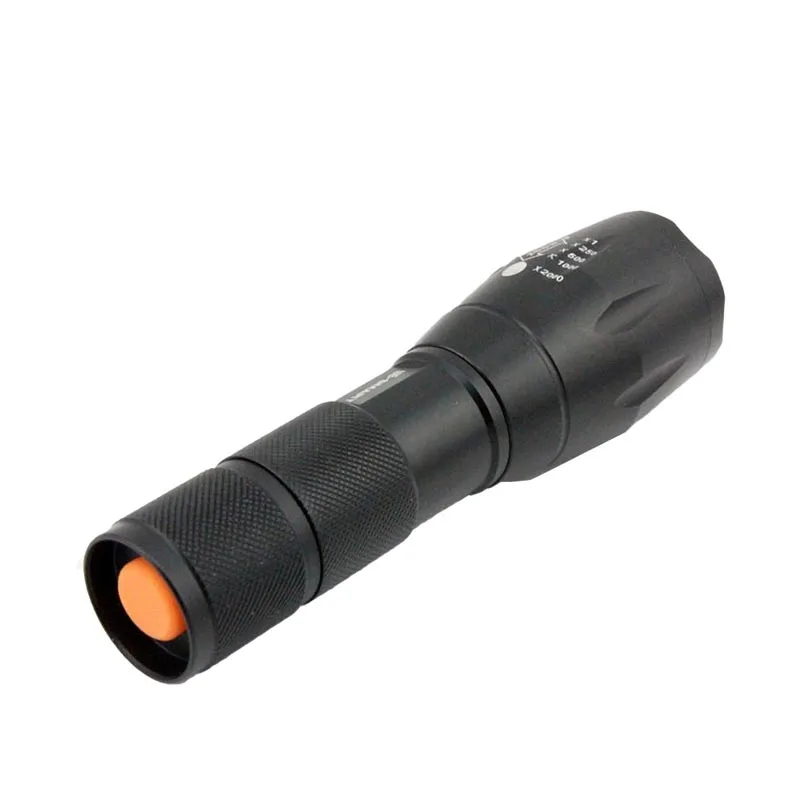 UltraFire 18650 фонарик XML-T6 передатчик Luz лампа 5 режимов зум тактический фонарь охотничий водонепроницаемый фонарик