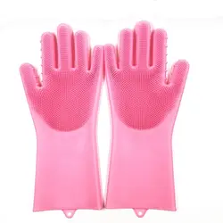 Волшебные силиконовые моющиеся перчатки для посуды кухонные аксессуары перчатки для мытья посуды бытовые инструменты для чистки