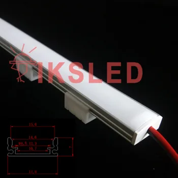 

50cm thin Aluminum Profile DC12V Wall corner LED Bar Light 5730 36 LED U shape corner LED Hard Rigid Strip Light Cabinet Lamp