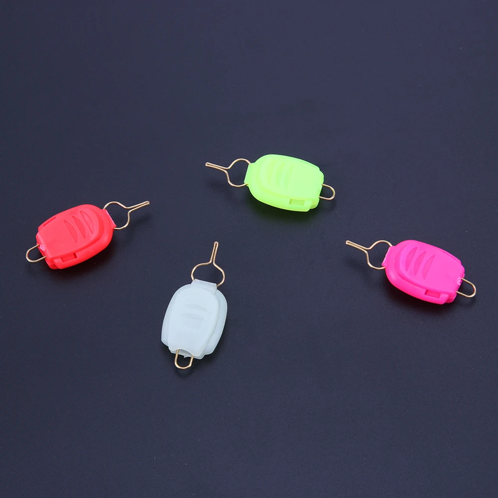 4pcs Baitcasting Reel Fishing Line Holder Steel Wire Buckle Line