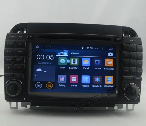 Clearance Octa core IPS screen  Android 9.0 Car DVD GPS radio Navigation for Benz S-class W220 1999-2005 with 4G/Wifi DVR OBD 6