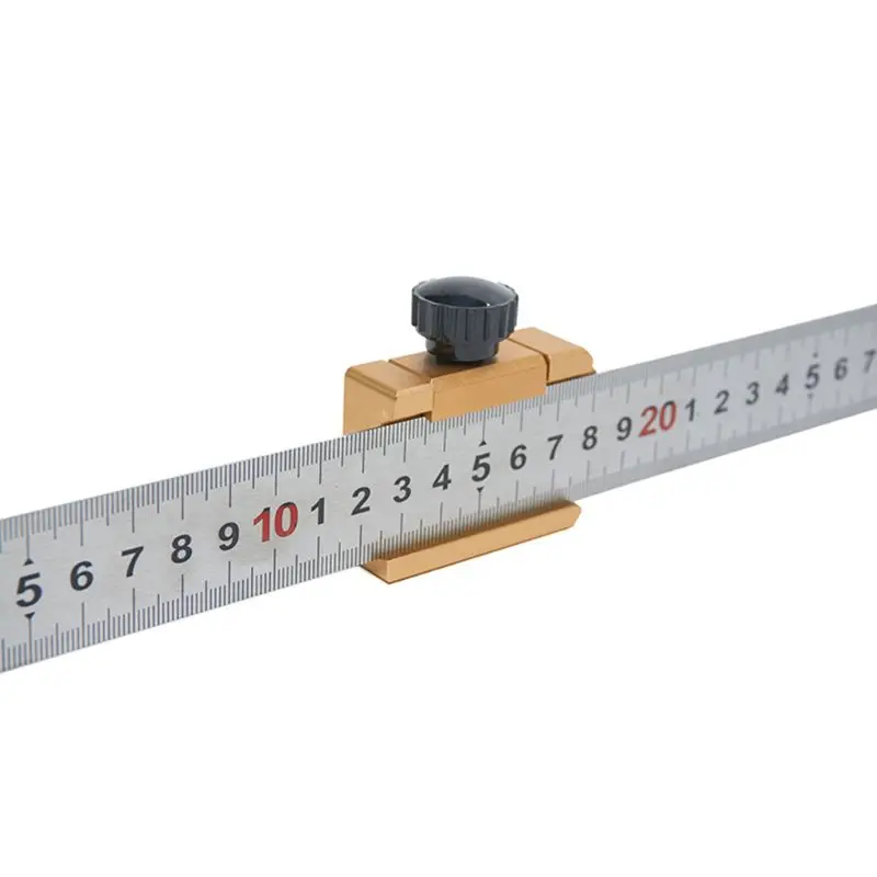 45 Degree Angle Scribe Woodworking Line Scriber Carpenter Locator for Steel Ruler Gauge Woodworking