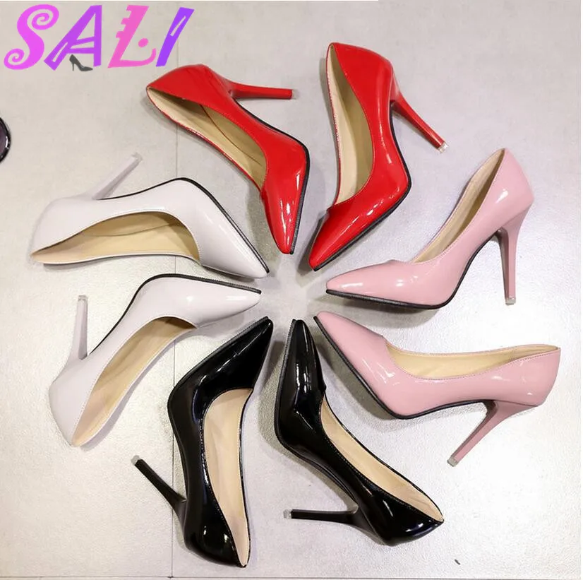 Femmes De Hauts Pointu Talons Nouveau Rose 1 Chaussures Élégant 2017 Stiletto Mariage Printemps chaussures Haute 2 Nude À Rouge 4 3 ZICzw1xq