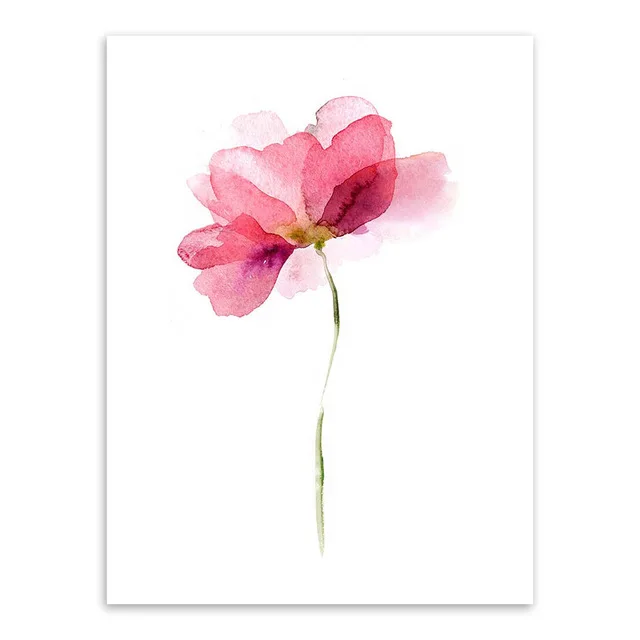 Modern-Watercolor-Beautiful-Plant-Flower-Floral-Rose-Canvas-A4-Art-Print-Poster-Nordic-Wall-Picture-Home.jpg_640x640 (2)