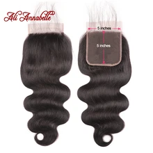 Бразильские волнистые человеческие волосы на шнуровке 10-22 дюймов 5*5 швейцарская шнуровка средняя коричневая Средняя/свободная часть Реми Кружева Закрытие