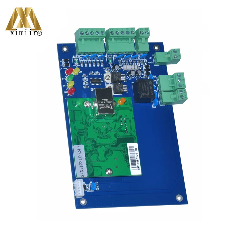 One Door Network Access Control Panel Board With Software Communication Protocol TCP/IP board Wiegand Reader for 1 Door Use One Door Network Access Control Panel Board With Software Communication Protocol TCP/IP board Wiegand Reader for 1 Door Use