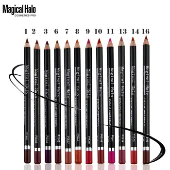 

12pcs Professional Multi-functional Lipliner Pencil Long Lasting Waterproof Lip Eye Brow Cosmetic Makeup Colorful Lip Liner Pens