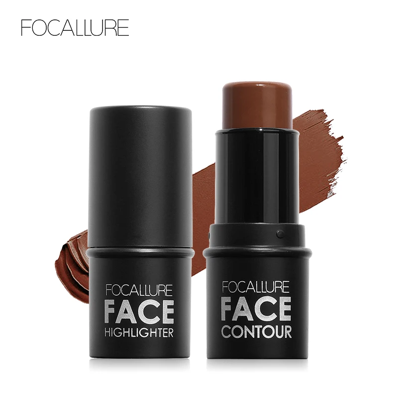 Хайлайтер focallure Maquillaje Профессиональный бронзатор для лица Пудра Сияющий макияж