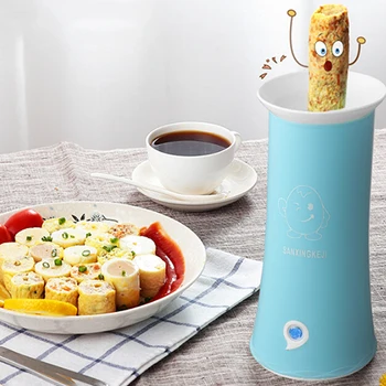 

Electric Multifunctional Breakfast Cooker Pancake Roll Automatic Vertical Nonstick Cooking Household Rolls Cups