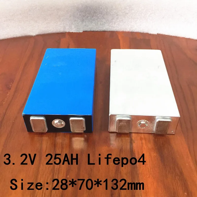 

High Capacity Lifepo4 Power Battery 3.2v 25ah for Electric Motorcycle Electric Tricycle Solar Lamp Energy Storage Battery DIY