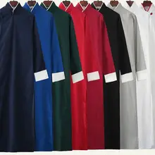 IP MAN хлопок шаолин кунг-фу форма для Тай Чи crosstagown Wing Chun костюмы даосский халат одежда красный/синий/черный/серый