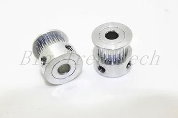 

1pcs/Lot GT2 Timing Pulley 16teeth Alumium Bore 5mm fit for GT2 belt Width 6mm A409