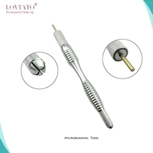 Горячая Campass Тип Microblading держатель инструментов эксцентрик ручной татуировки ручка Перманентный макияж tebori бровей машины татуировки пистолеты 3d