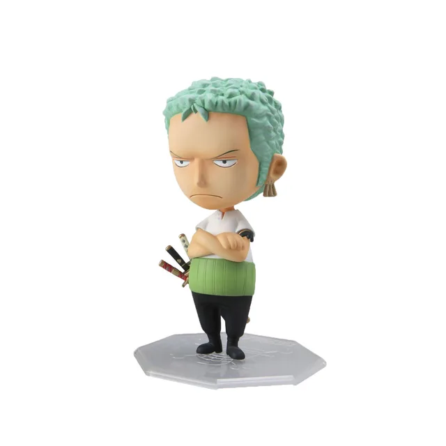 Special Price Chanycore Anime ONE PIECE Action Figures POP Portrait of pirates Styles CUT Roronoa Zoro childhood collect toys