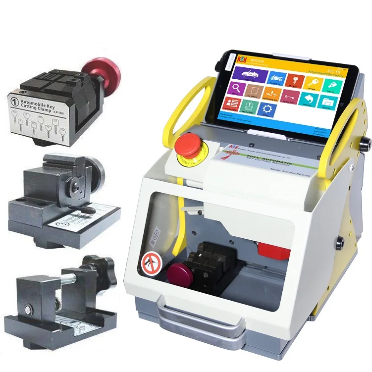 2018 Screen 8.3 Inch automatic key cutting machine SEC E9 portable
