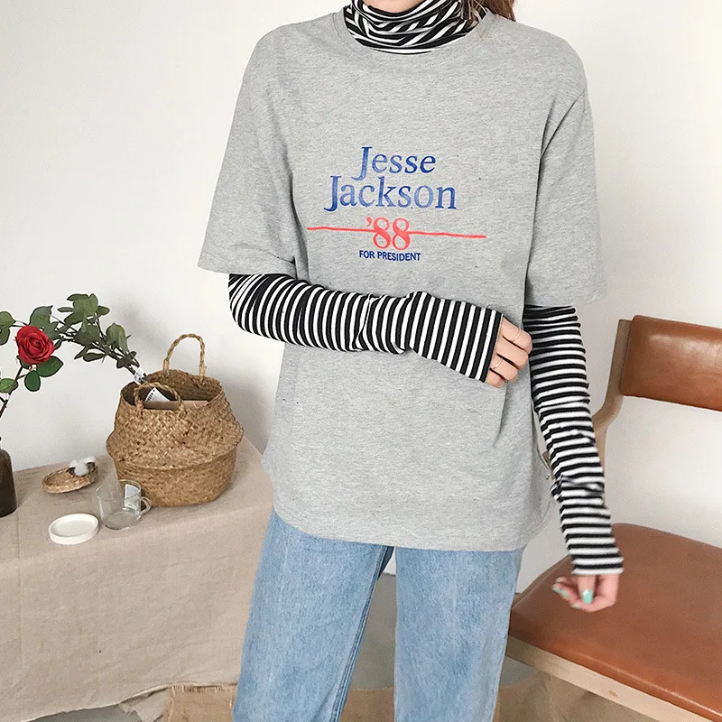 t shirt T1802 grey-1