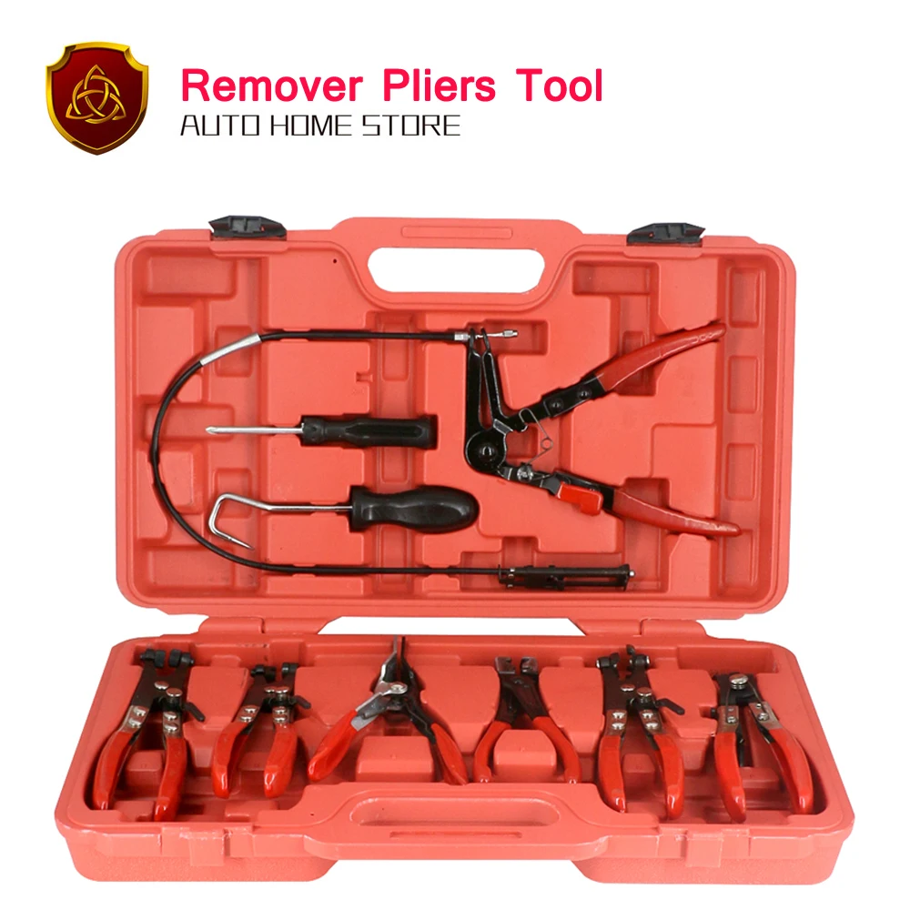 Цена за 9 шт. Хомут Шланга Remover Клещи Инструмент Набор Комплект Быстрая доставка Цена за 9 шт. Хомут Шланга Remover Клещи Инструмент Набор Комплект Быстрая доставка