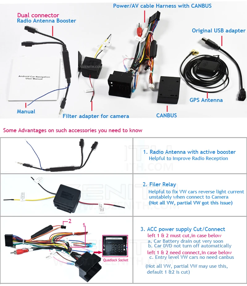 vw car dvd accessories