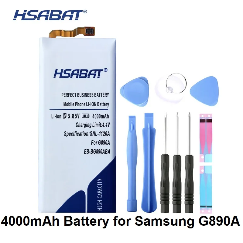 

HSABAT 4000mAh EB-BG890ABA Battery for Samsung Galaxy S6 Active G890A G870A Galaxy S6 Active LTE-A, SM-G890, SM-G890A