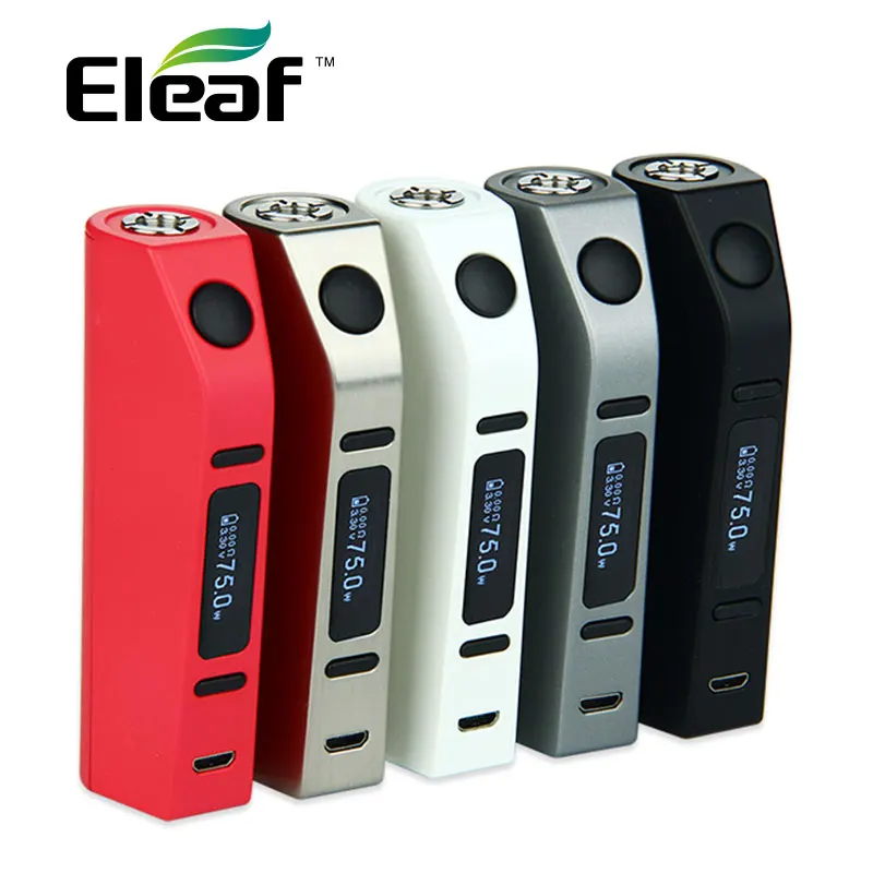 Оригинальная электронная сигарета Eleaf ASTER Mod 75 Вт подходит к баку melo 3 VW/Bypass/Smart/TC/TCR